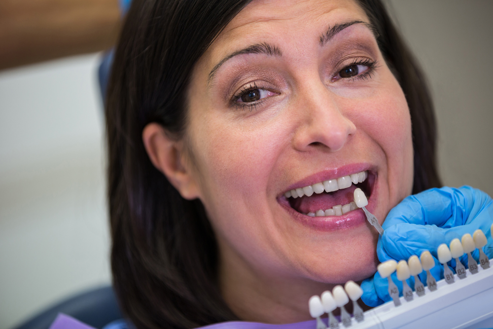 Enhance your smile with porcelain veneers in Markham. Get natural-looking, durable veneers designed to improve your teeth’s shape, color, and appearance